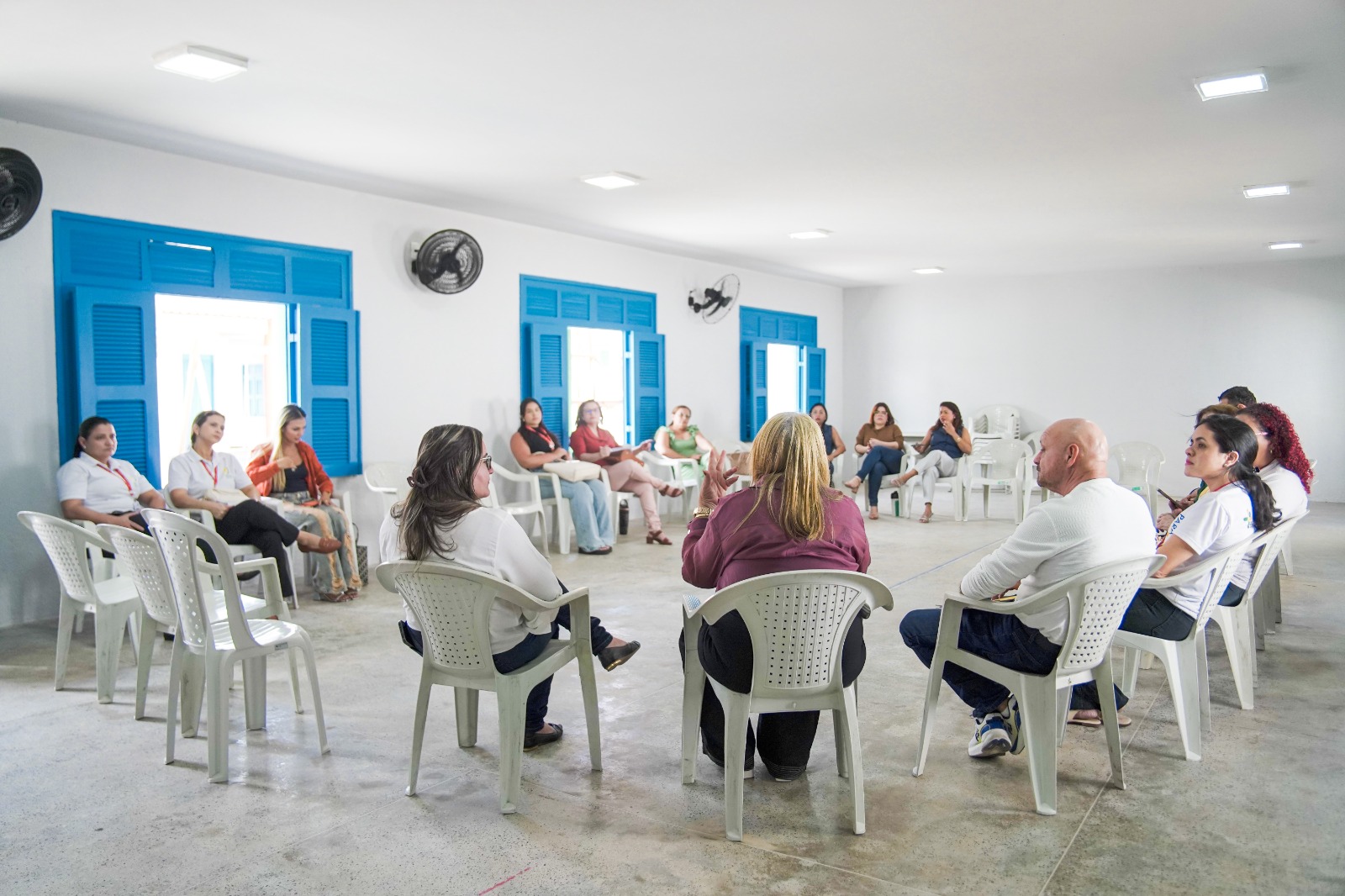 roda de conversa no Cifi